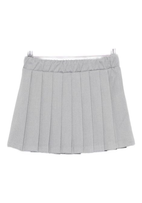 Gonna a pieghe Lù-Lù BY MISS GRANT | LL3988GRIGIO